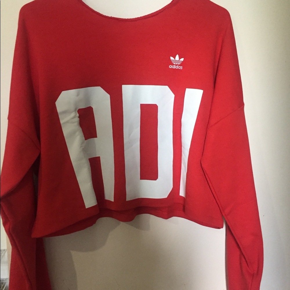 Vintage adidas crew neck